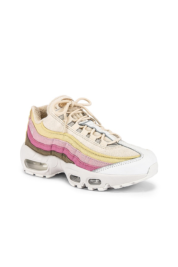 view 2 of 6 Air Max 95 QS Sneaker in Lemon Wash, Plum Chalk & Plum Dust