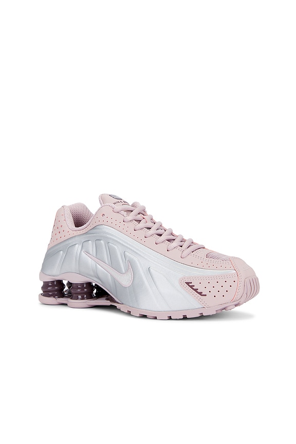 view 2 of 6 SNEAKERS SHOX R4 in Particle Rose & Metallic Silver Tattoo