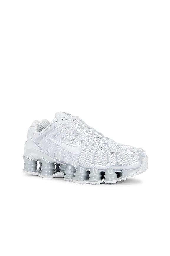 view 2 of 6 Shox Tl Se in Photon Dust, White, & Metallic Silver