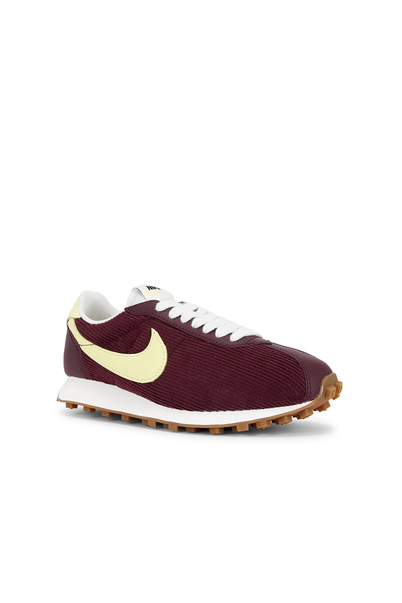 view 2 of 6 LD-1000 Corduroy Sneaker in Burgundy Crush, Soft Yellow, Sail, Gum & Medium Brown