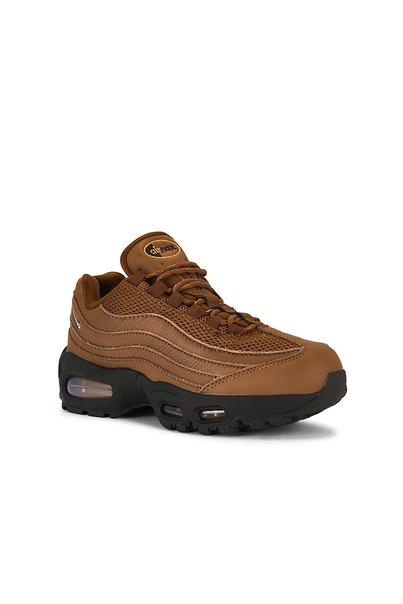 view 2 of 6 ZAPATILLA DEPORTIVA AIR MAX 95 SLIM in Light British Tan, Flax & Velvet Brown