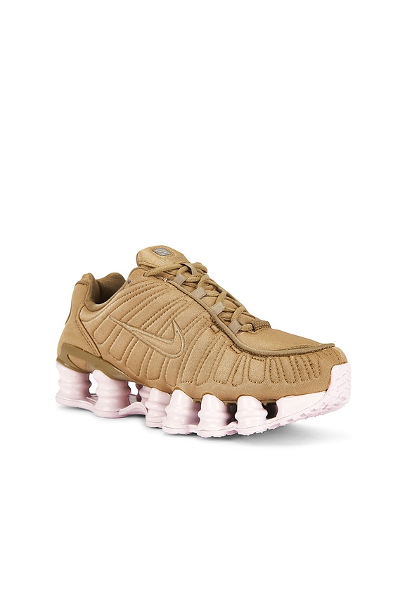 view 2 of 6 Shox TL NA12 Sneaker in Filbert, Pink Foam, Metallic Silver, Dark Hazel Multi Color