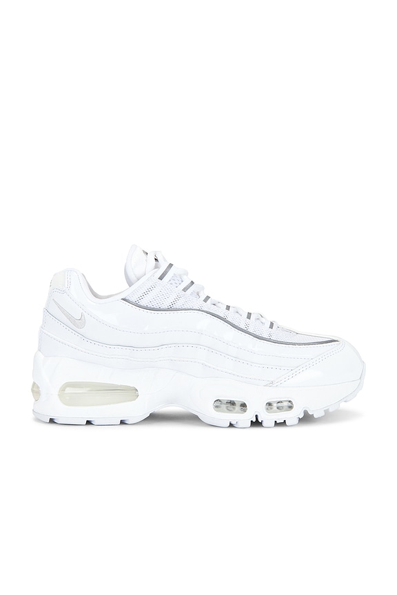 view 1 of 6 SNEAKERS AIR MAX 95 in White, Metallic Silver & Black Reflect Silver