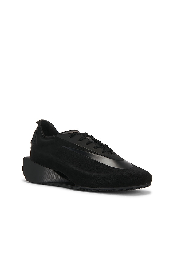 view 2 of 6 FS Run Otter Sneaker in Black, Black Metallic, Dark Grey & Metallic Silver