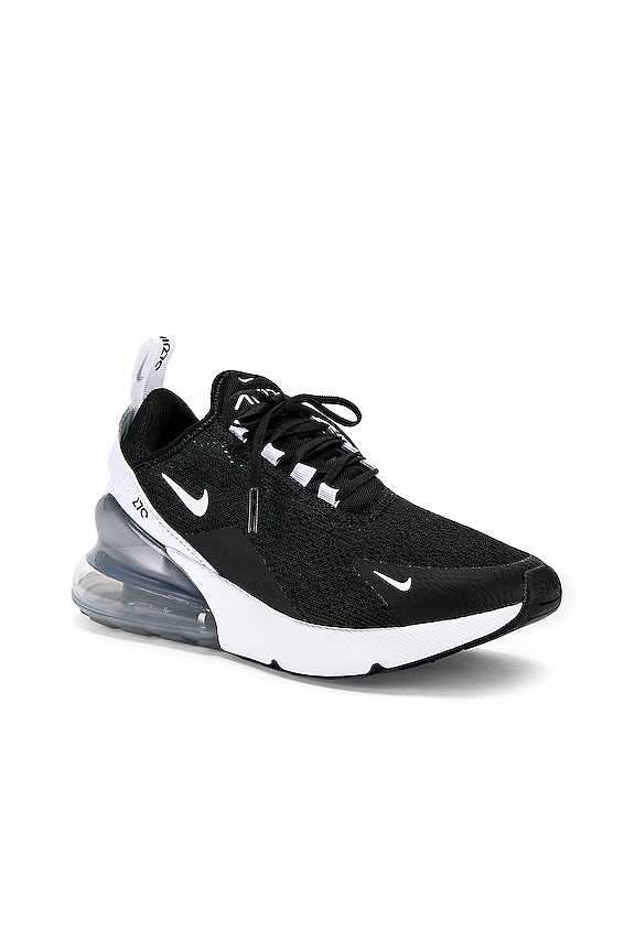 view 2 of 6 Women's Air Max 270 Sneaker in Black, White & Platinum