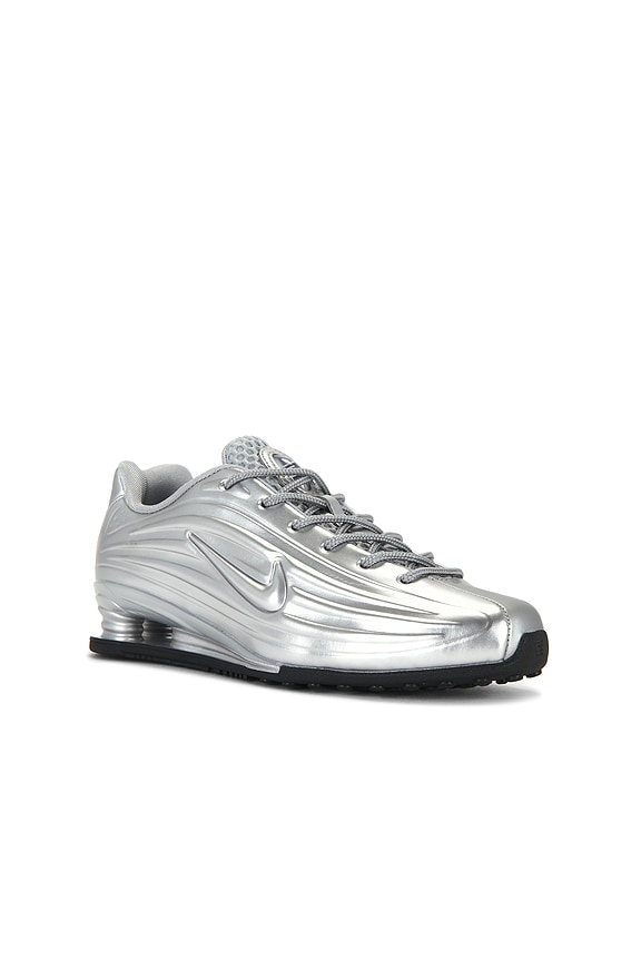view 2 of 6 Shox Z Sneaker in Silver, Metallic Silver & Black