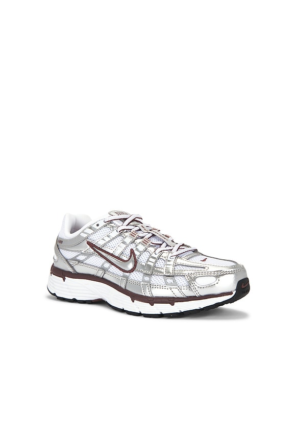 view 2 of 2 SNEAKERS P-6000 in White, Tattoo, Metallic Silver & Black