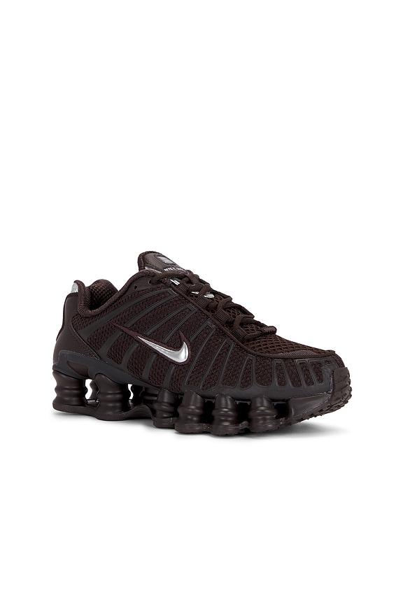 view 2 of 6 SNEAKERS SHOX TI  in Velvet Brown & Metallic Silver