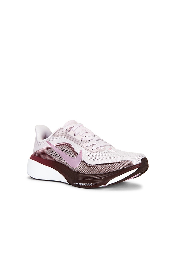 view 2 of 6 Air Zoom Pegasus 42 Sneaker in Bleached Lilac, Pink Rise & Mystic Dates