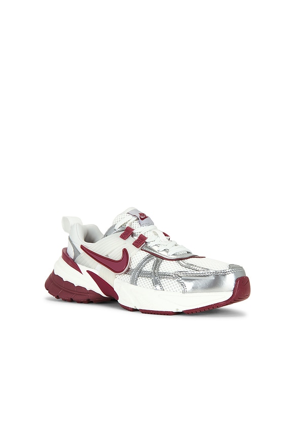view 2 of 6 V2k Run Sneaker in Summit White, Pink Smoke &  Sail