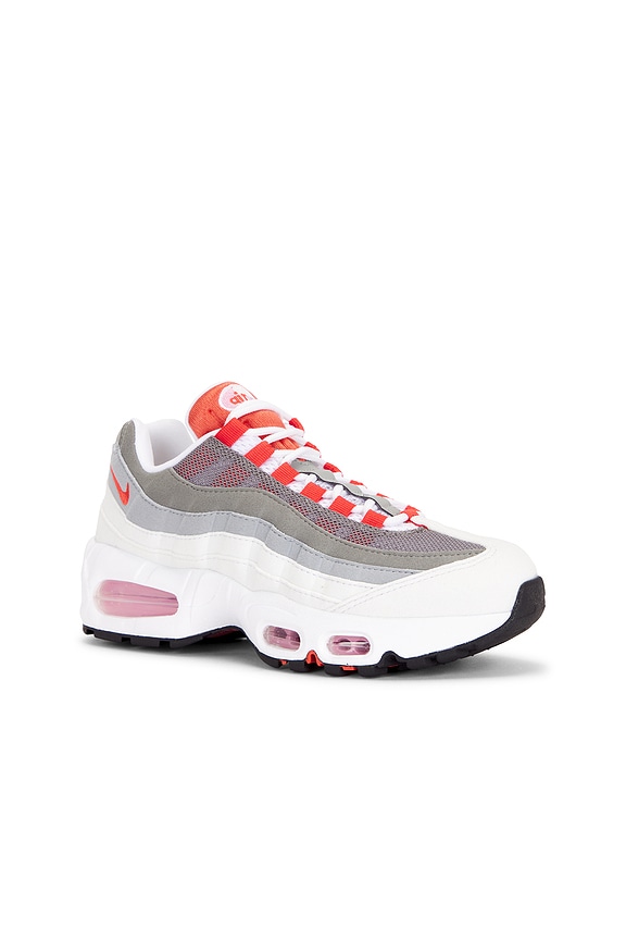 view 2 of 6 SNEAKERS AIR MAX 95 OG in White, Light Crimson, Pink Rise & Wolf Grey