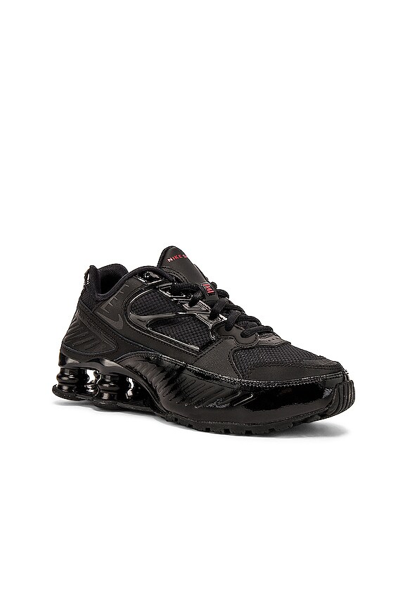 view 2 of 6 SNEAKERS SHOX ENIGMA in Black & Gym Red