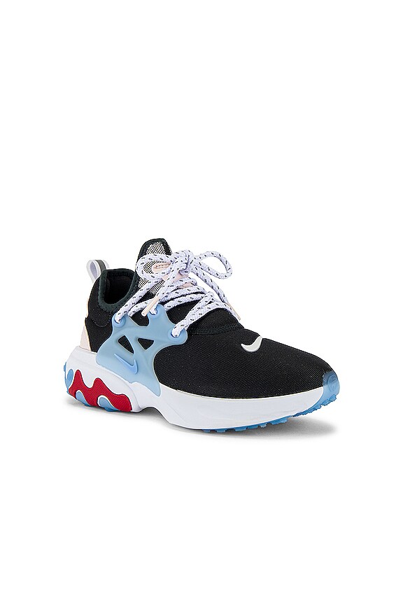 view 2 of 6 ZAPATILLA DEPORTIVA REACT PRESTO in Off Noir, Light Soft Pink, Light Blue & Gym Red