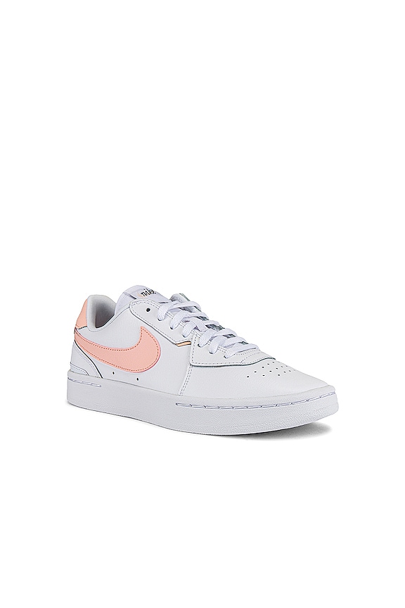 view 2 of 6 ZAPATILLA DEPORTIVA COURT BLANC in White & Washed Coral