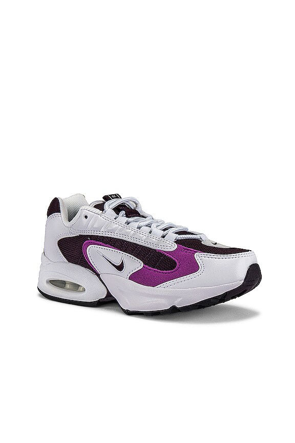 view 2 of 6 ZAPATILLA DEPORTIVA AIR MAX TRIAX in White, Burgundy & Ash Purple