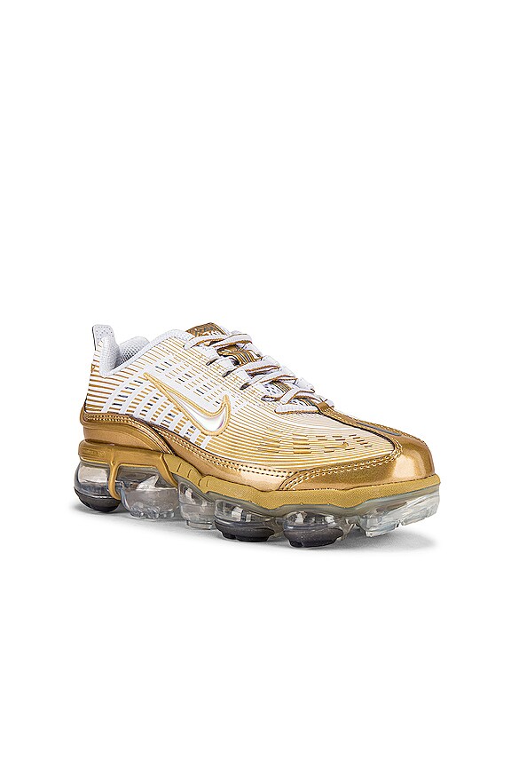 view 2 of 6 ZAPATILLA DEPORTIVA AIR VAPORMAX 360 in White, Metallic Gold & Black