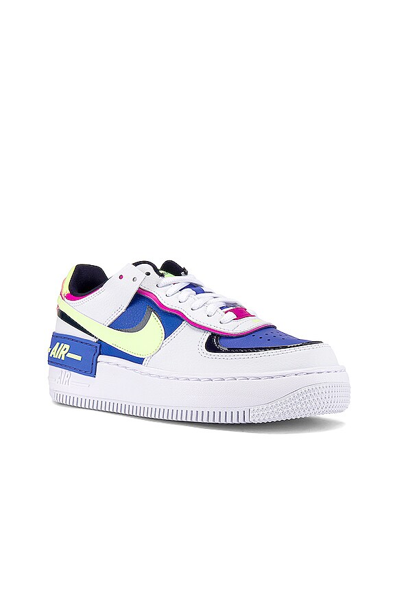 view 2 of 6 ZAPATILLA DEPORTIVA AF1 SHADOW in White, Barely Volt & Sapphire