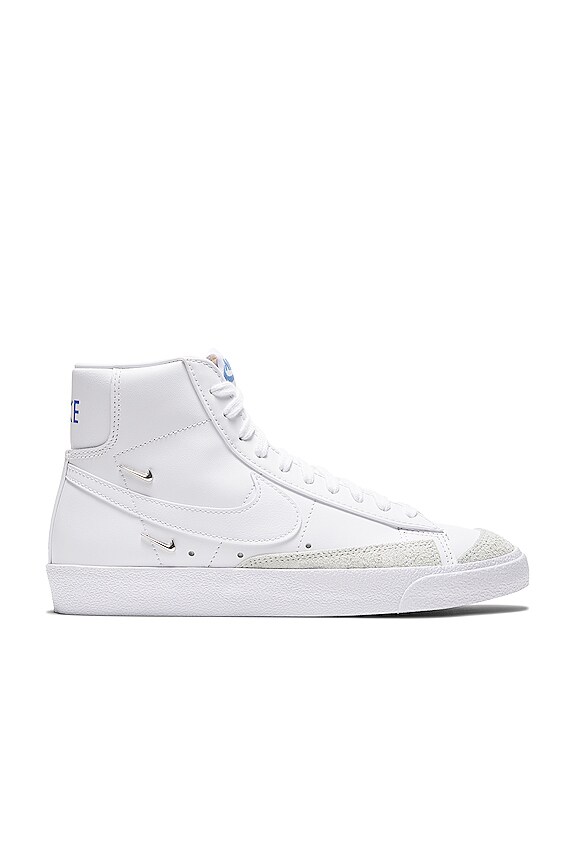 blazer mid 77 trainers white white hyper royal se
