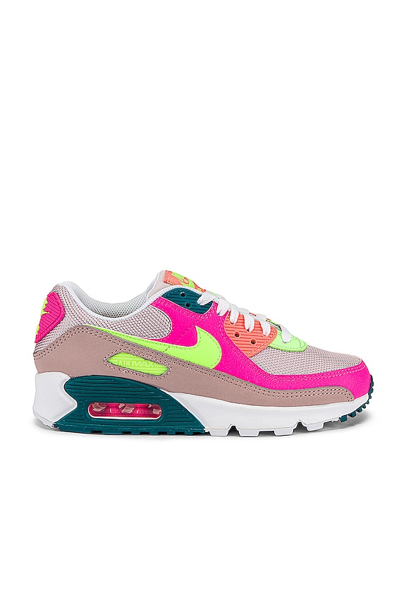 Nike Air Max 90 Sneaker in Barely Rose, Stone Mauve, Bright Spruce ...