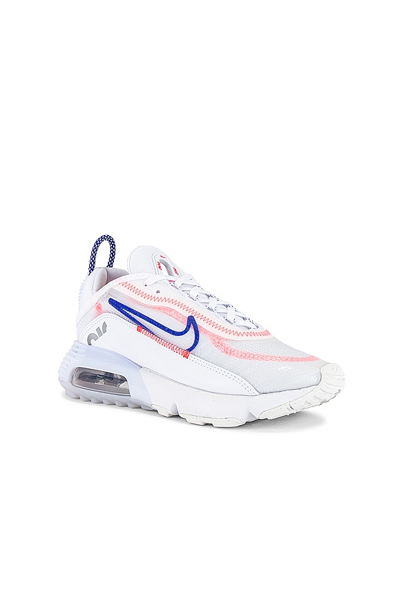 view 2 of 6 ZAPATILLA DEPORTIVA AIR MAX 2090 in White, Racer Blue Flash & Crimson