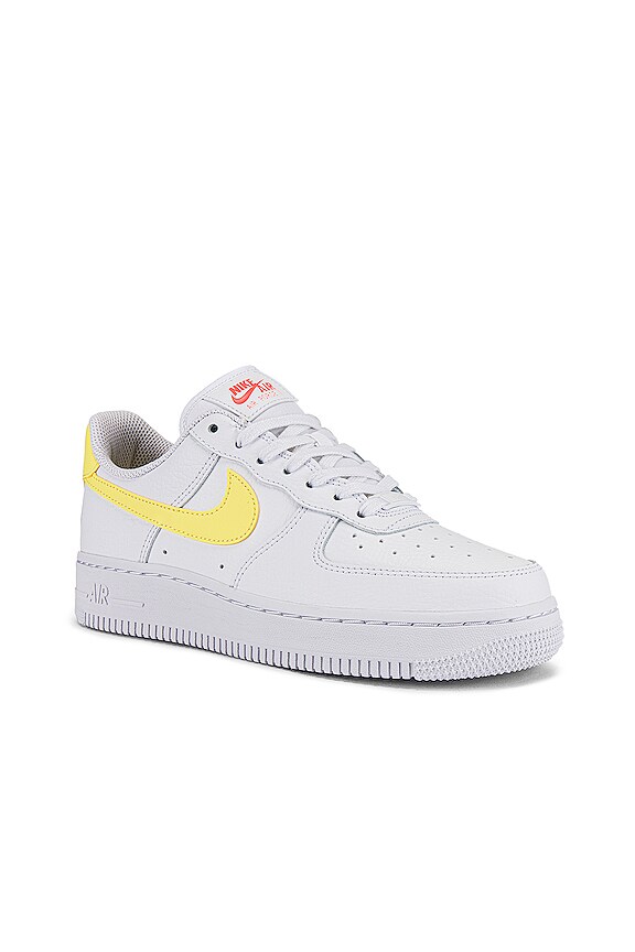 view 2 of 6 Air Force 1 '07 Sneaker in White & Zitron