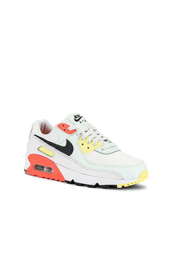 view 2 of 6 SNEAKERS AIR MAX 90 in Summit White, Dark Smoke & Mango