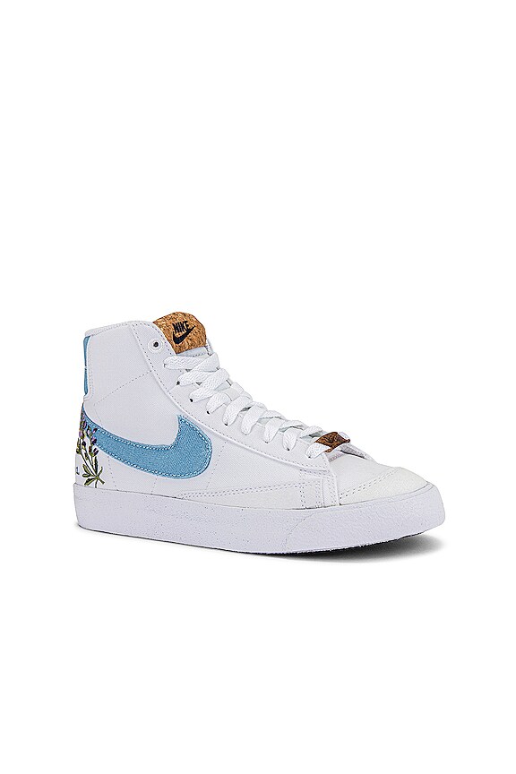 view 2 of 7 SNEAKERS BLAZER MID '77 in White & Obsidian