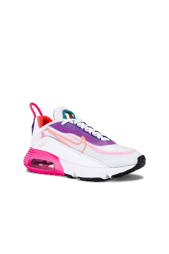 view 2 of 6 SNEAKERS AIR MAX 2090 in White, Hyper Orange, & Photon Dust