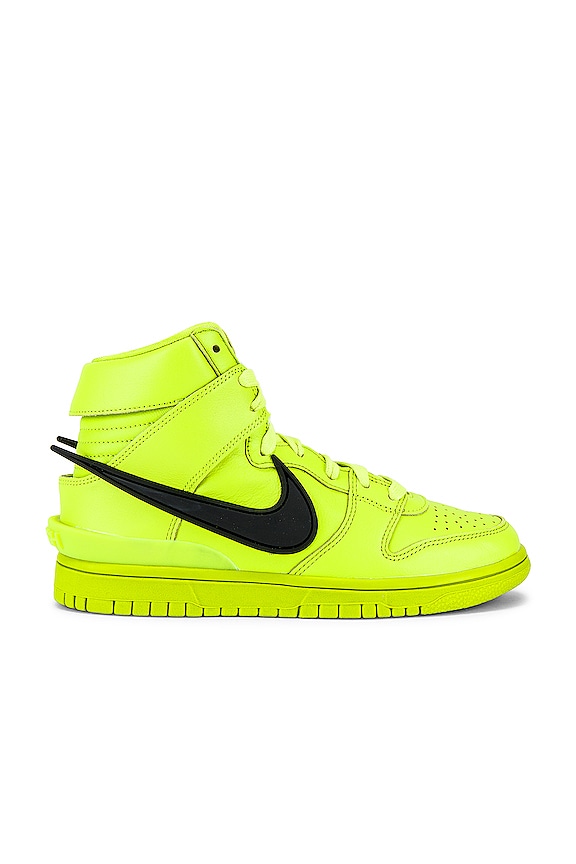 view 1 of 7 Dunk Hi Ambush Sneaker in Atomic Green, Black, & Flash Lime