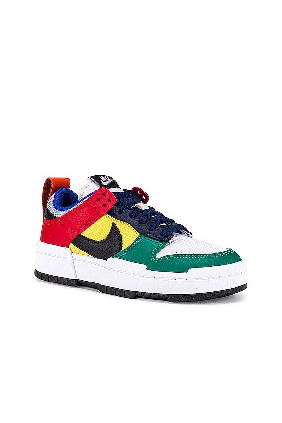 view 2 of 6 SNEAKERS DUNK LOW DISRUPT in Wolf Grey, Black, & Tour Yellow