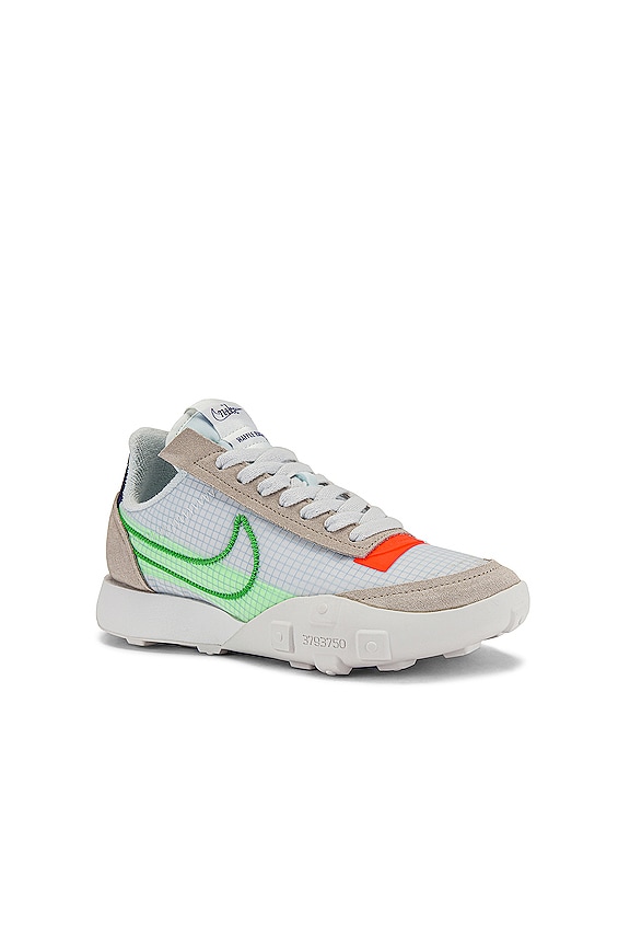 view 2 of 6 ZAPATILLA DEPORTIVA WAFFLE RACER 2X in Desert Sand, Mean Green, & Summit White