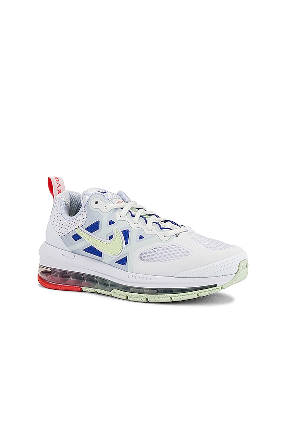 view 2 of 6 SNEAKERS AIR MAX GENOME in White, Lime Ice, Summit White, & Sapphire