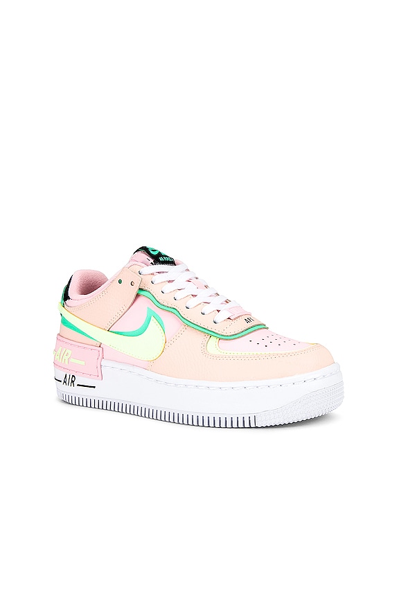 view 2 of 6 ZAPATILLA DEPORTIVA AIR FORCE 1 SHADOW in Arctic Punch, Barely Volt, & Crimson Tint