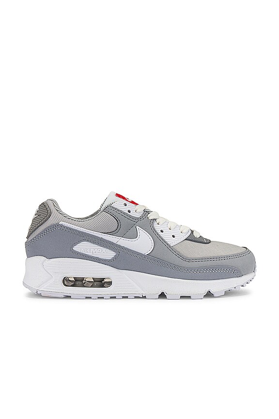 view 1 of 6 Air Max 90 Sneaker in Light Smoke Grey, White, & Summit White