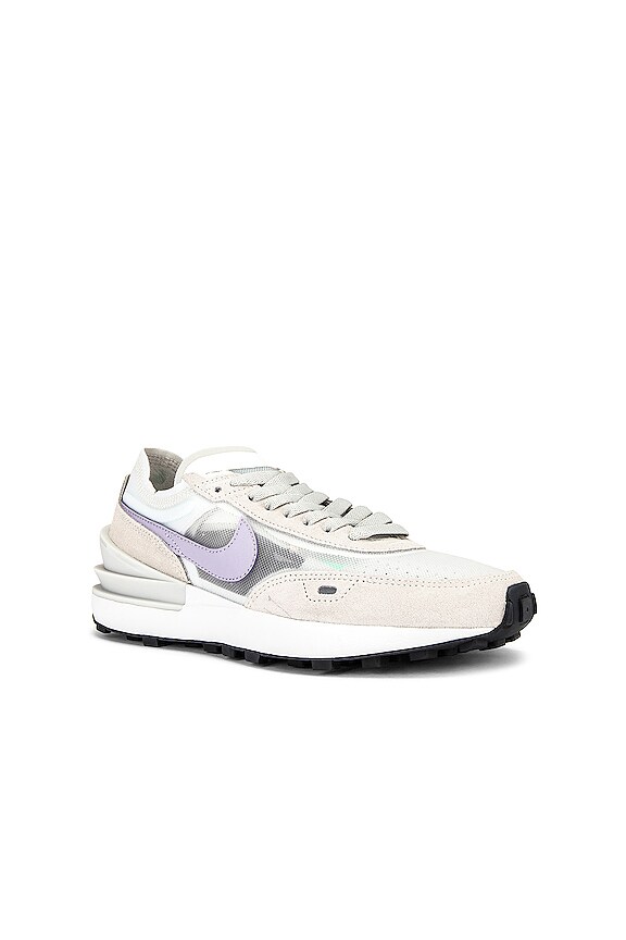 view 2 of 6 ZAPATILLA DEPORTIVA WAFFLE ONE in Summit White, Infinite Lilac, & Light Bone
