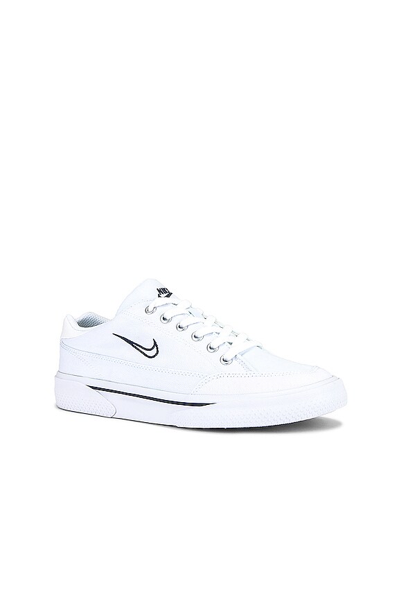 view 2 of 6 SNEAKERS RETRO GTS in White, Midnight Navy, & Matte Aluminum