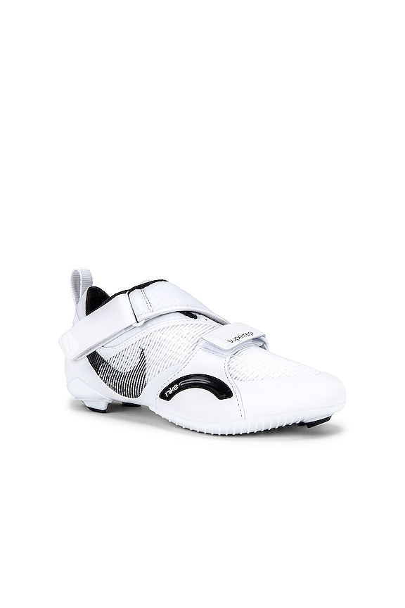 view 2 of 6 SuperRep Cycle Sneaker in White & Black
