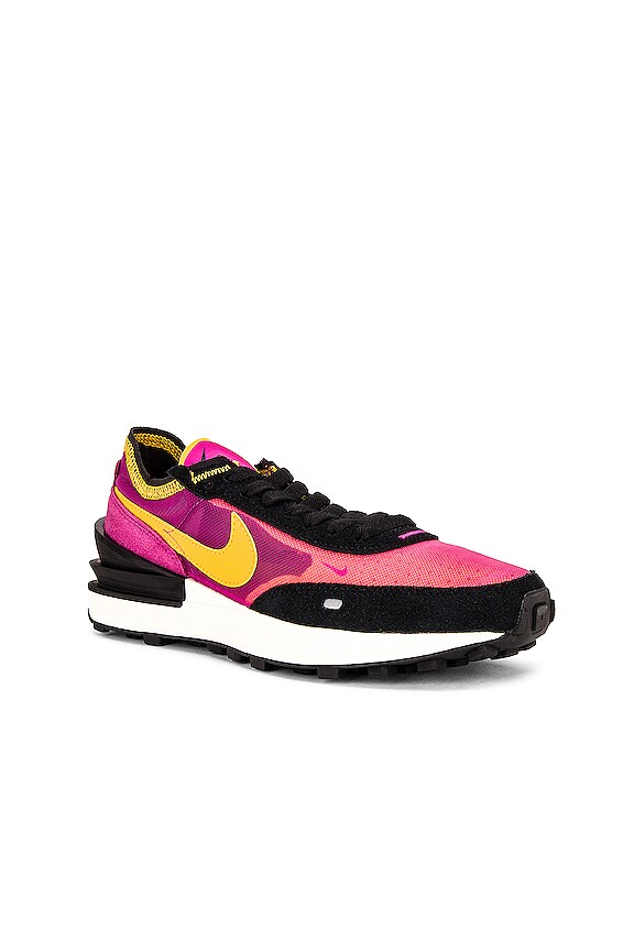 view 2 of 6 ZAPATILLA DEPORTIVA WAFFLE ONE in Active Fuchsia, University Gold, & Black