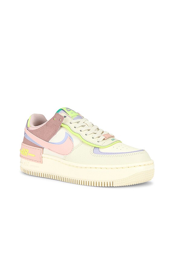 view 2 of 6 SNEAKERS AIR FORCE 1 SHADOW in Cashmere, Pale Coral, & Pure Violet