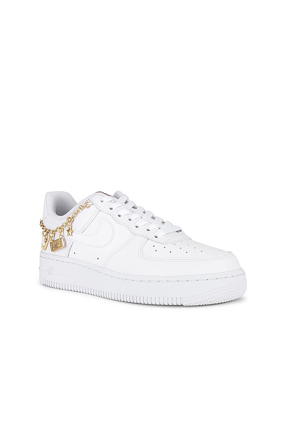 view 2 of 8 ZAPATILLA DEPORTIVA AIR FORCE 1 '07 LX in White, Metallic Gold, & Flat Gold