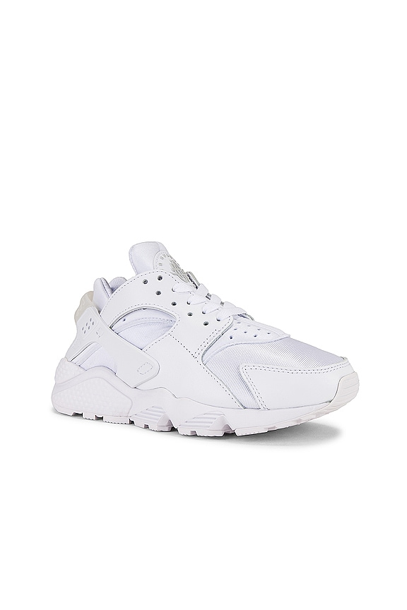 view 2 of 6 Air Huarache Sneaker in White & Pure Platinum