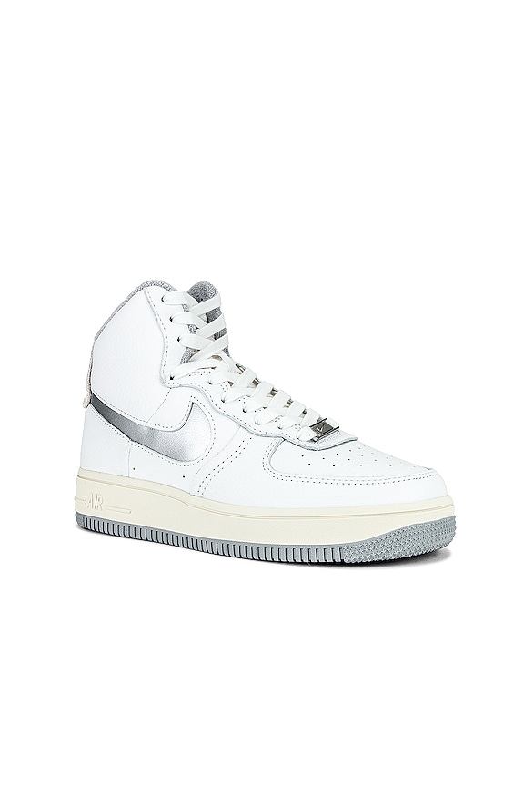 view 2 of 6 SNEAKERS AIR FORCE 1 STRAPLESS in Summit White, Silver, & Coconut