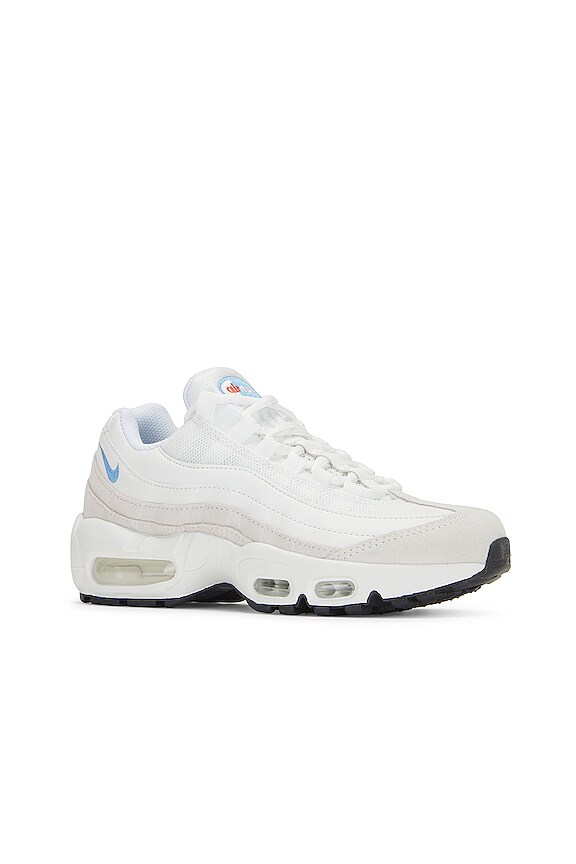view 2 of 6 Air Max 95 Sneaker in Summit White & University Blue
