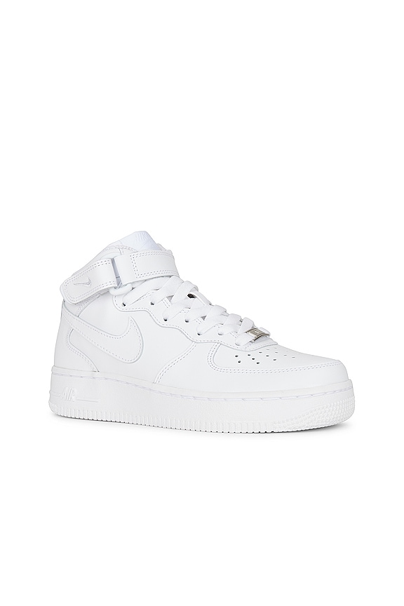 view 2 of 6 SNEAKERS AIR FORCE 1 '07 MID REC in White