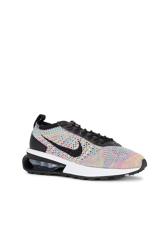 view 2 of 6 SNEAKERS AIR MAX FLYKNIT RACER in Ghost Green, Black, Pink Blast, & Photo Blue