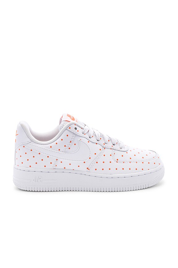 Nike Air Force 1 '07 Sneaker in White & Cone | REVOLVE