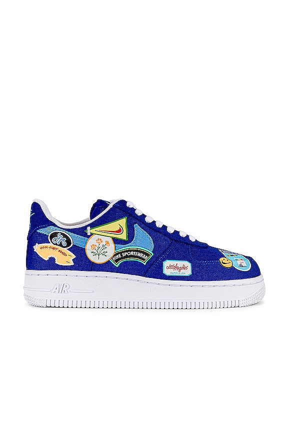 view 1 of 8 ZAPATILLA DEPORTIVA AIR FORCE 1 in Racer Blue & University Blue