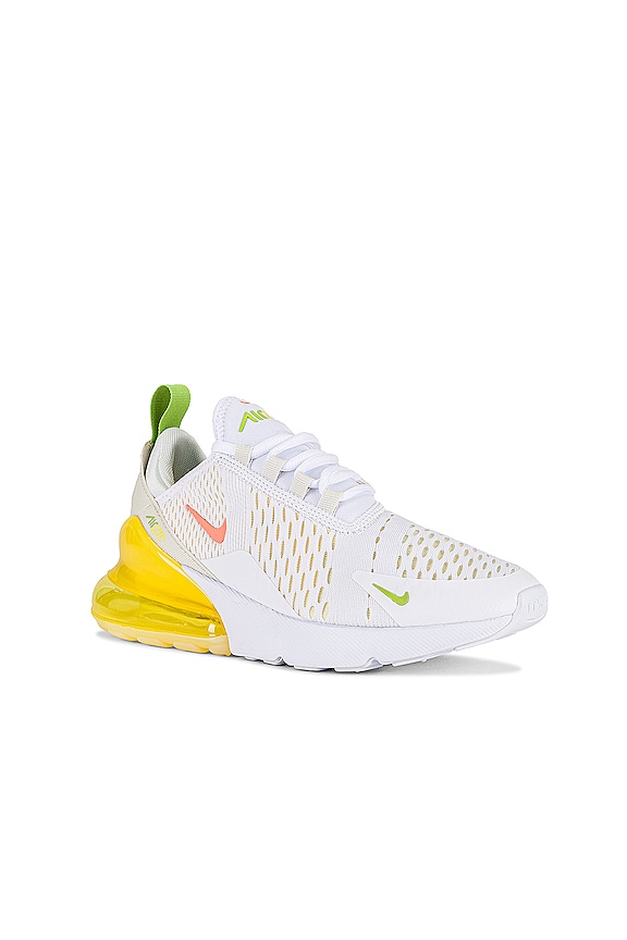 view 2 of 6 Air Max 270 TLC Sneaker in White, Crimson Bliss, Yellow Strike, Pearl, White Phantom, & Vivid Green