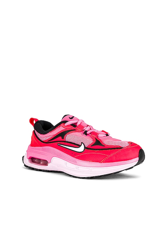 view 2 of 6 Air Max Bliss NN Sneaker in Laser Pink, White, Solar Red, Pink Foam, Black, & Pink Rise