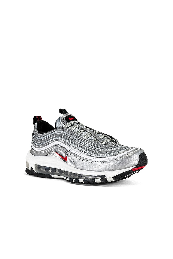view 2 of 6 SNEAKERS AIR MAX in Metallic Silver, Varsity Red, White, & Black